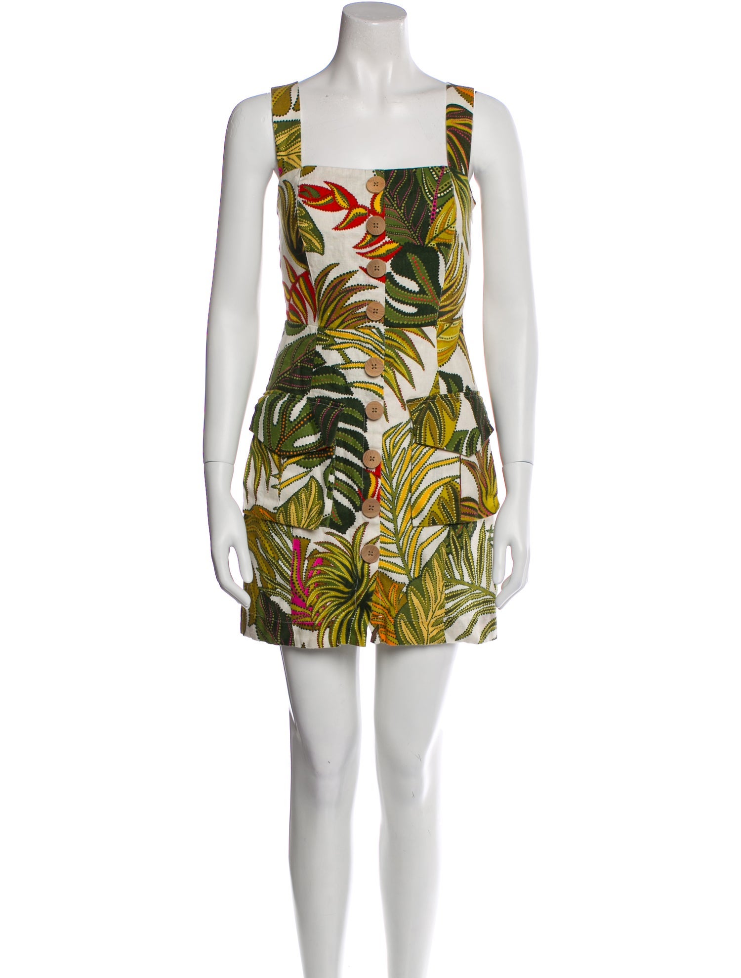 Farm Rio Linen Mini Dress