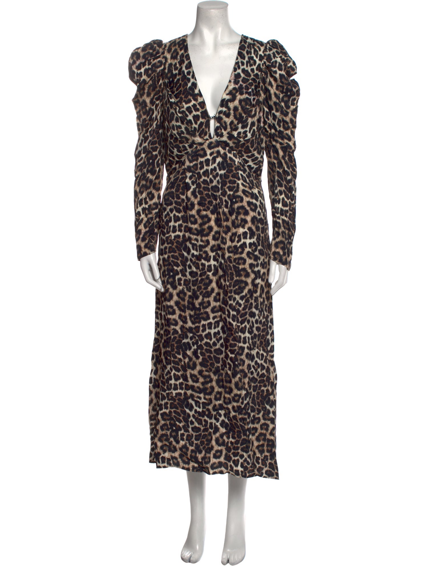 Farm Rio Animal Print Long Dress w/ Tags