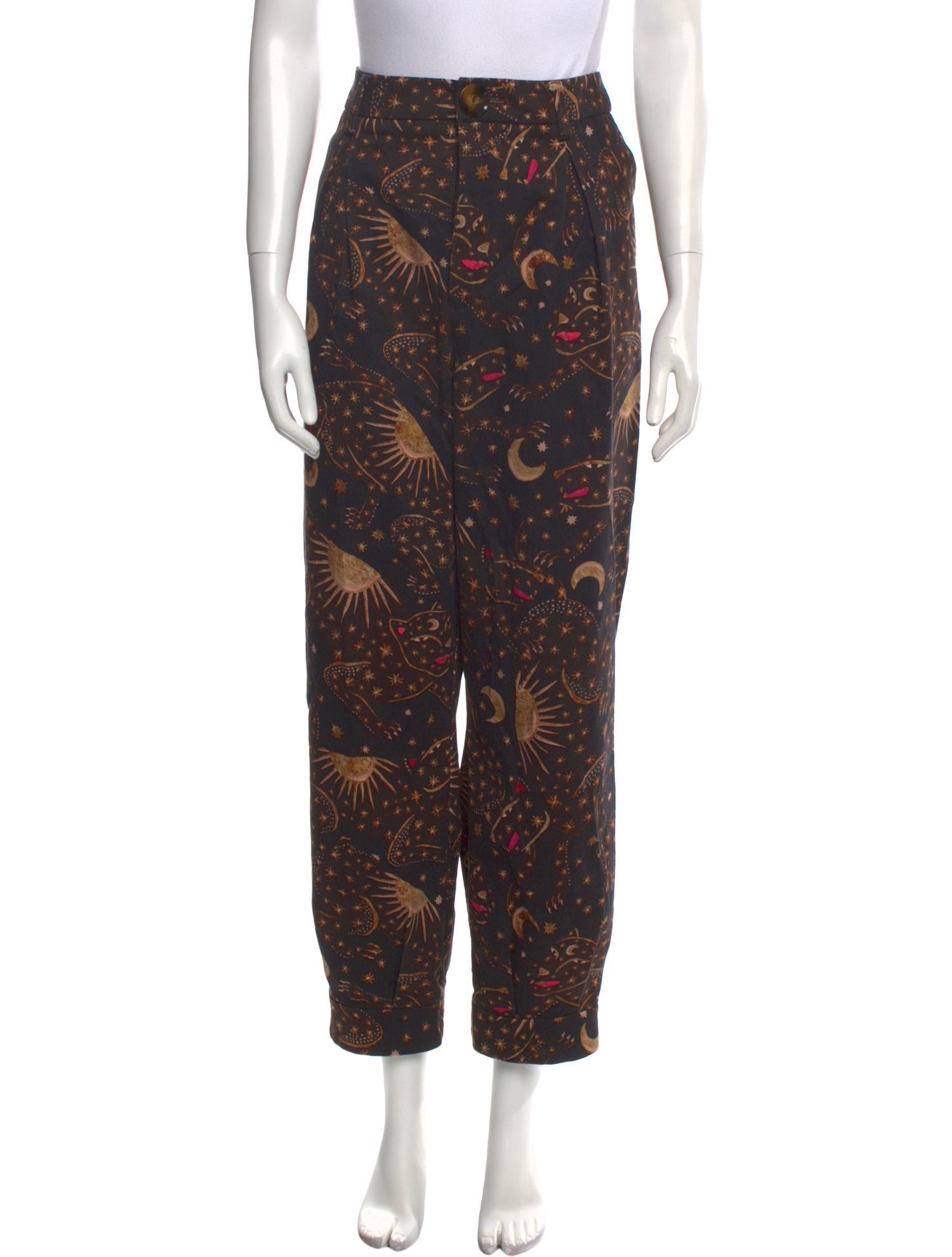 Farm Rio Printed Straight Leg Pants