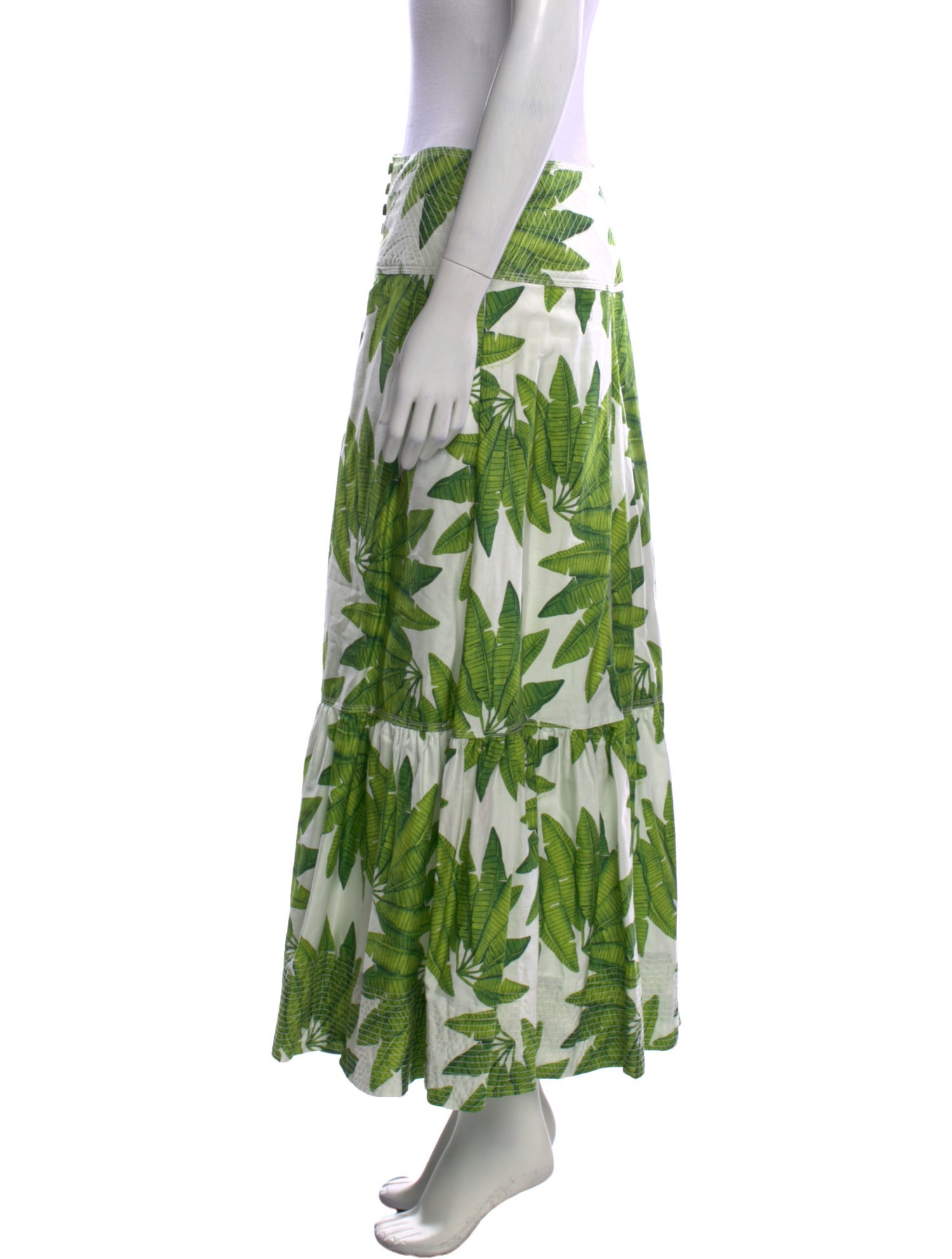 Farm Rio Printed Midi Length Skirt