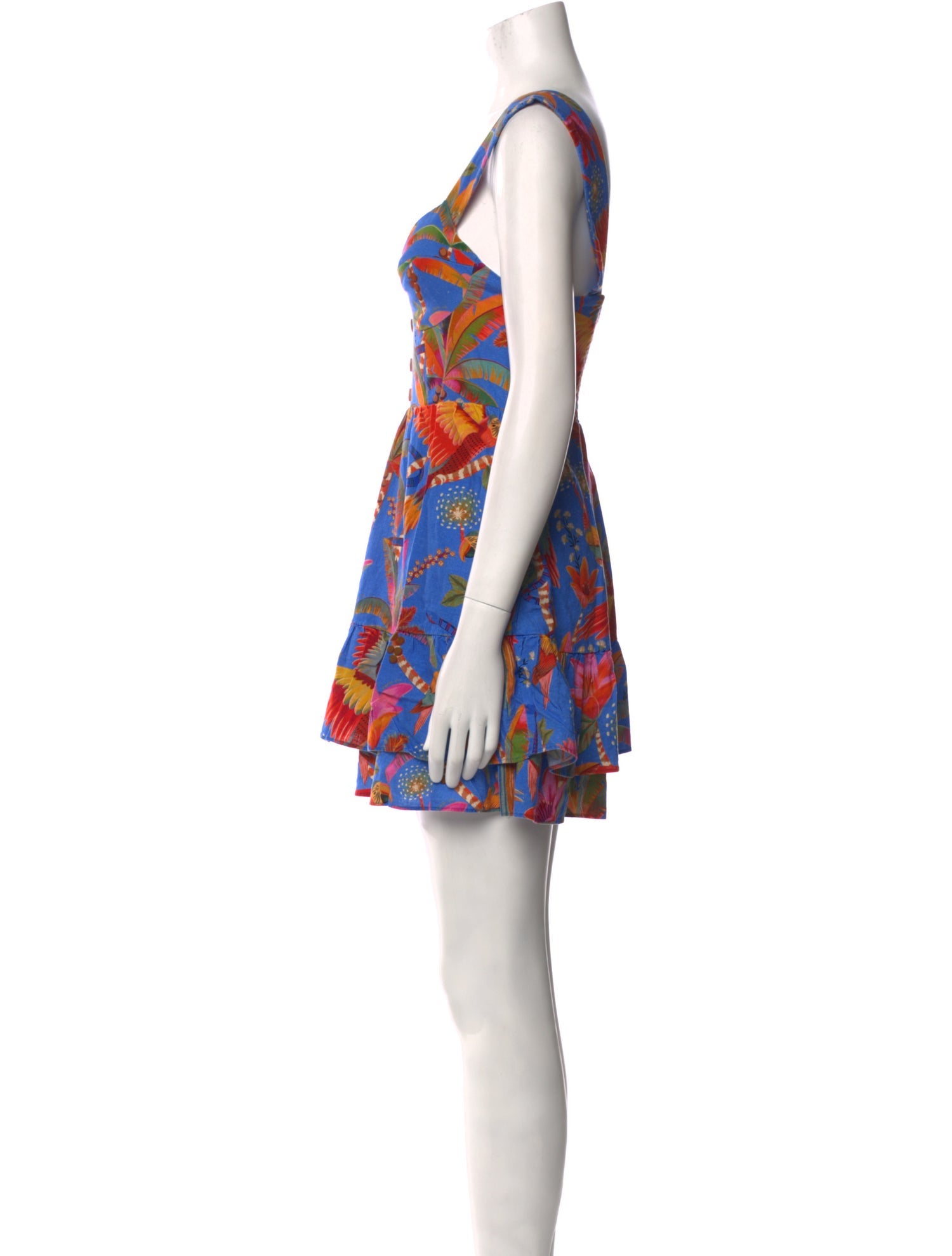 Farm Rio Linen Mini Dress