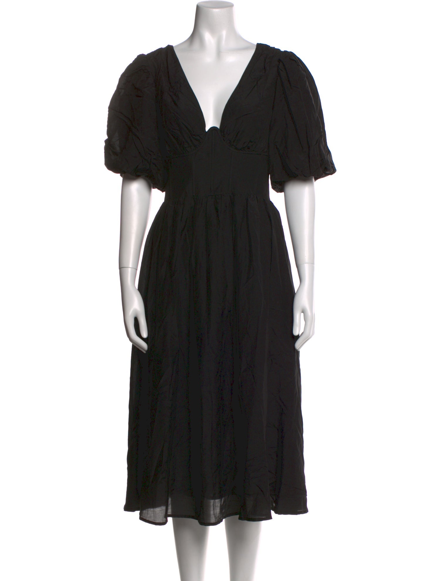 Farm Rio V-Neck Midi Length Dress