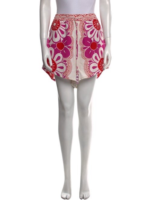 Farm Rio Linen Mini Shorts