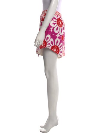 Farm Rio Linen Mini Shorts