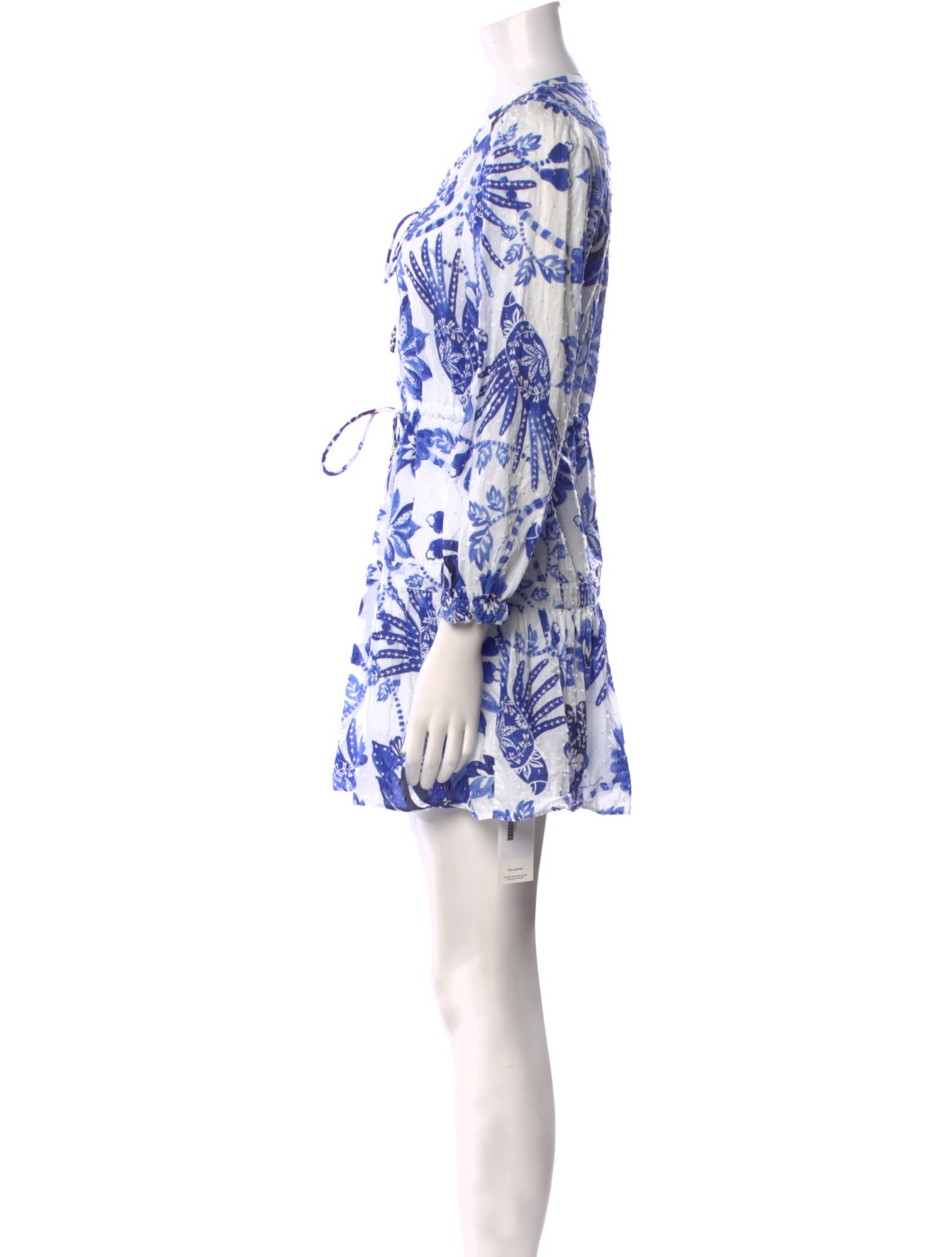 Farm Rio Floral Print Mini Dress