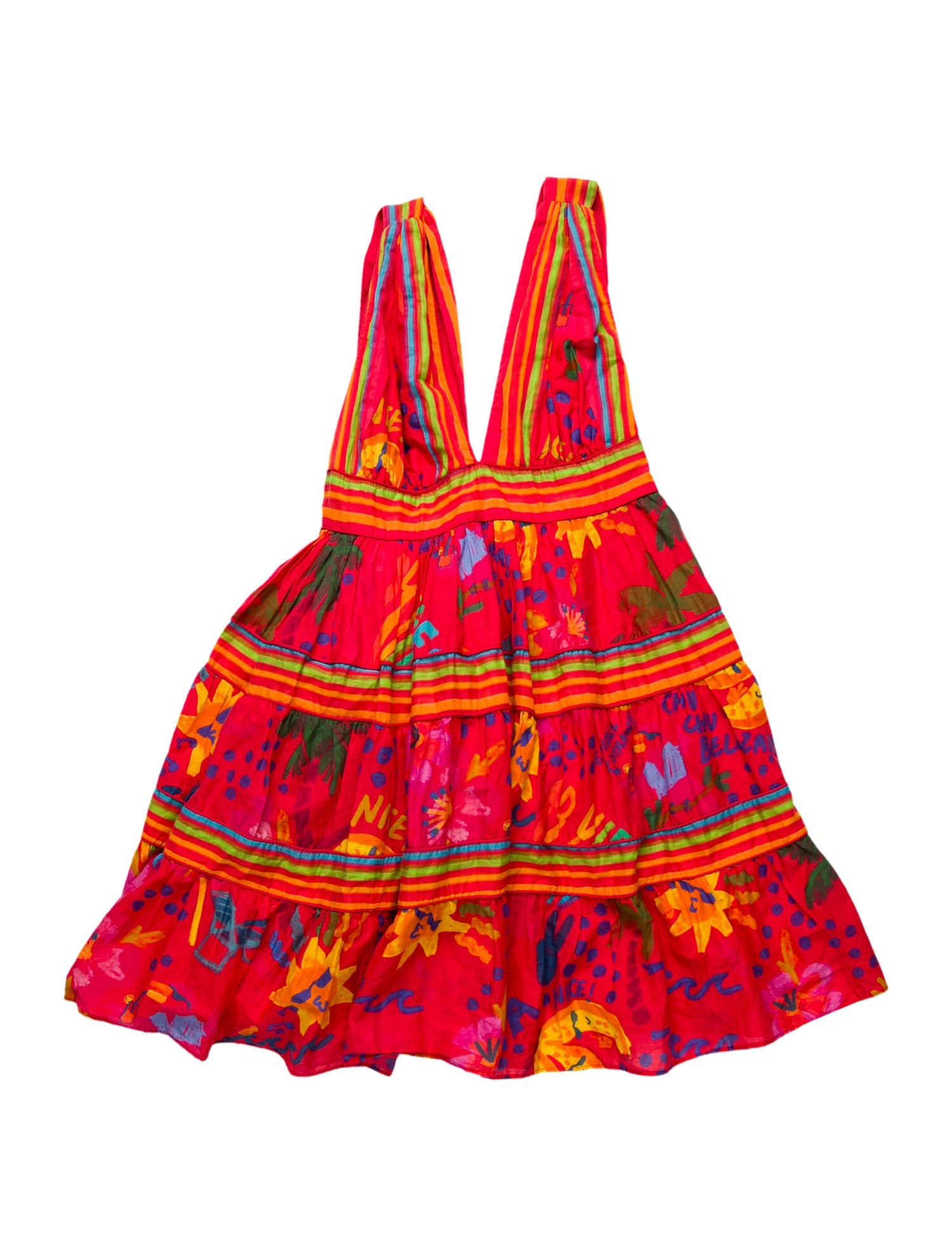 Farm Rio Printed Mini Dress