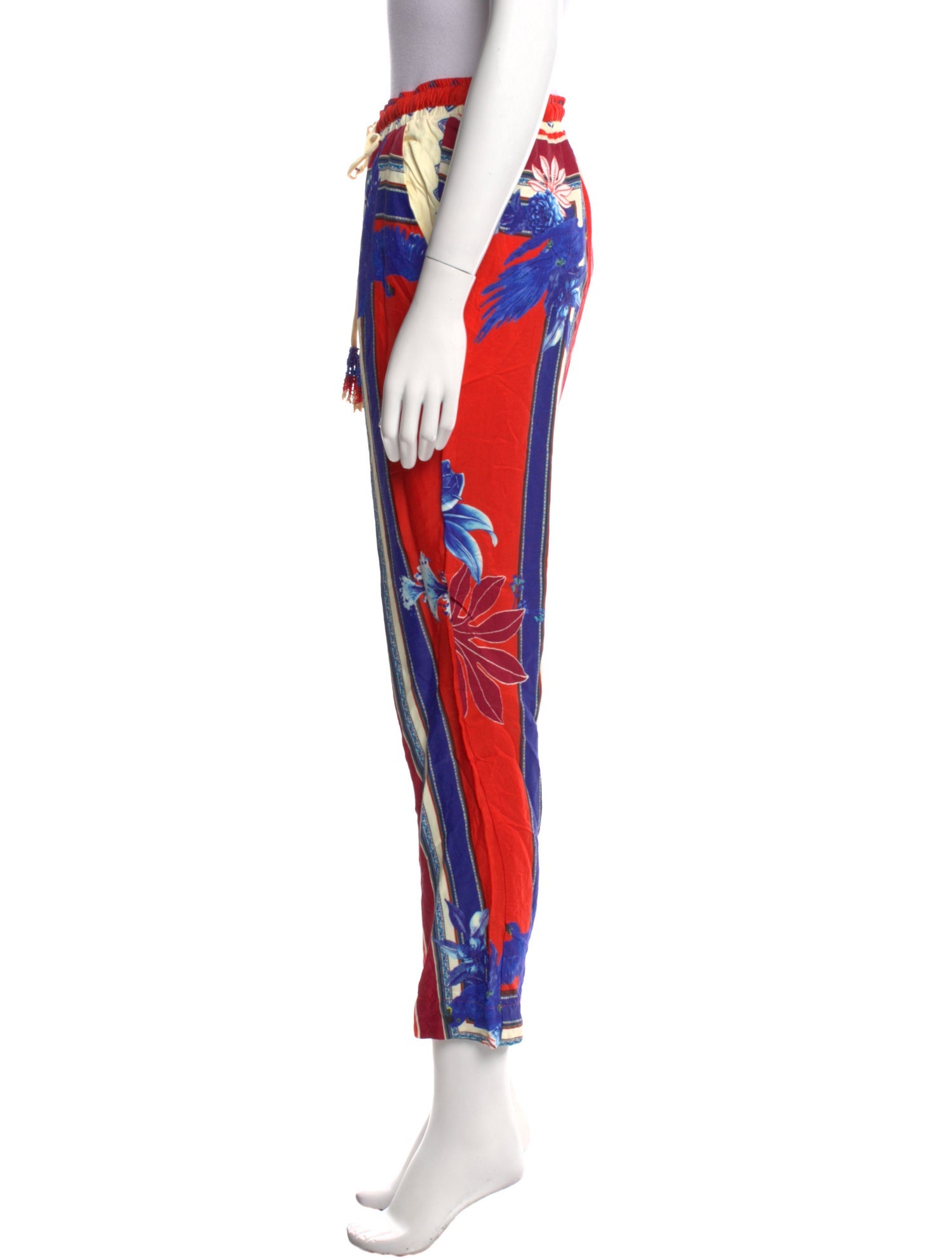 Farm Rio Striped Straight Leg Pants