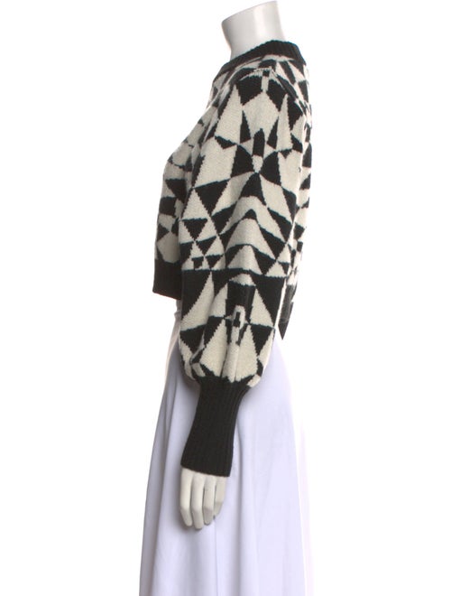 Farm Rio Printed Crew Neck Sweater