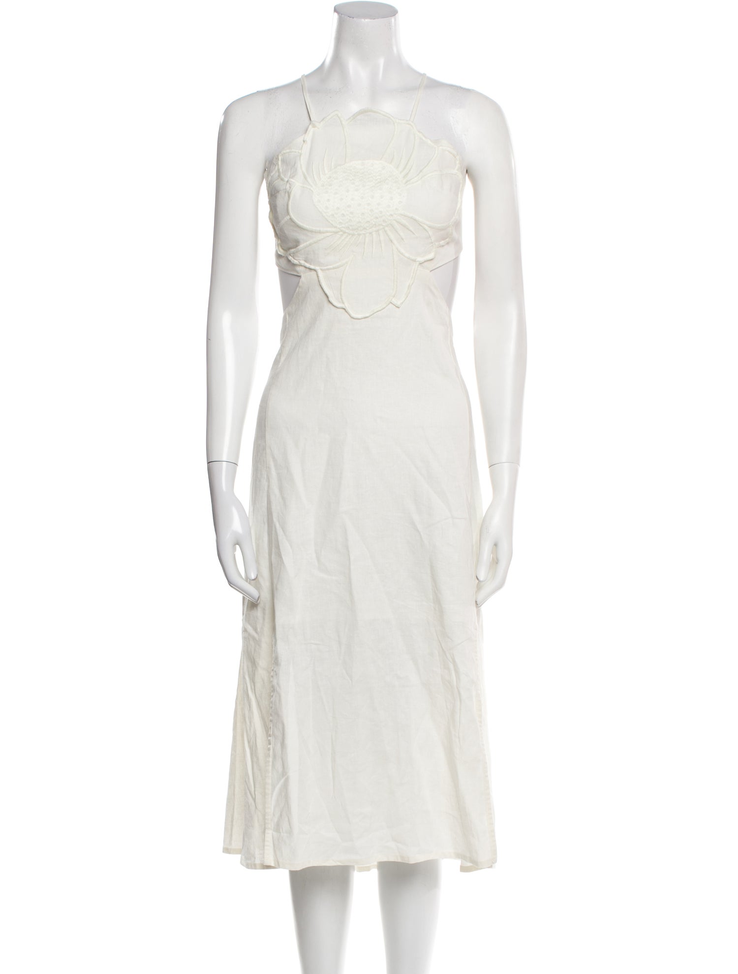 Farm Rio Linen Long Dress w/ Tags