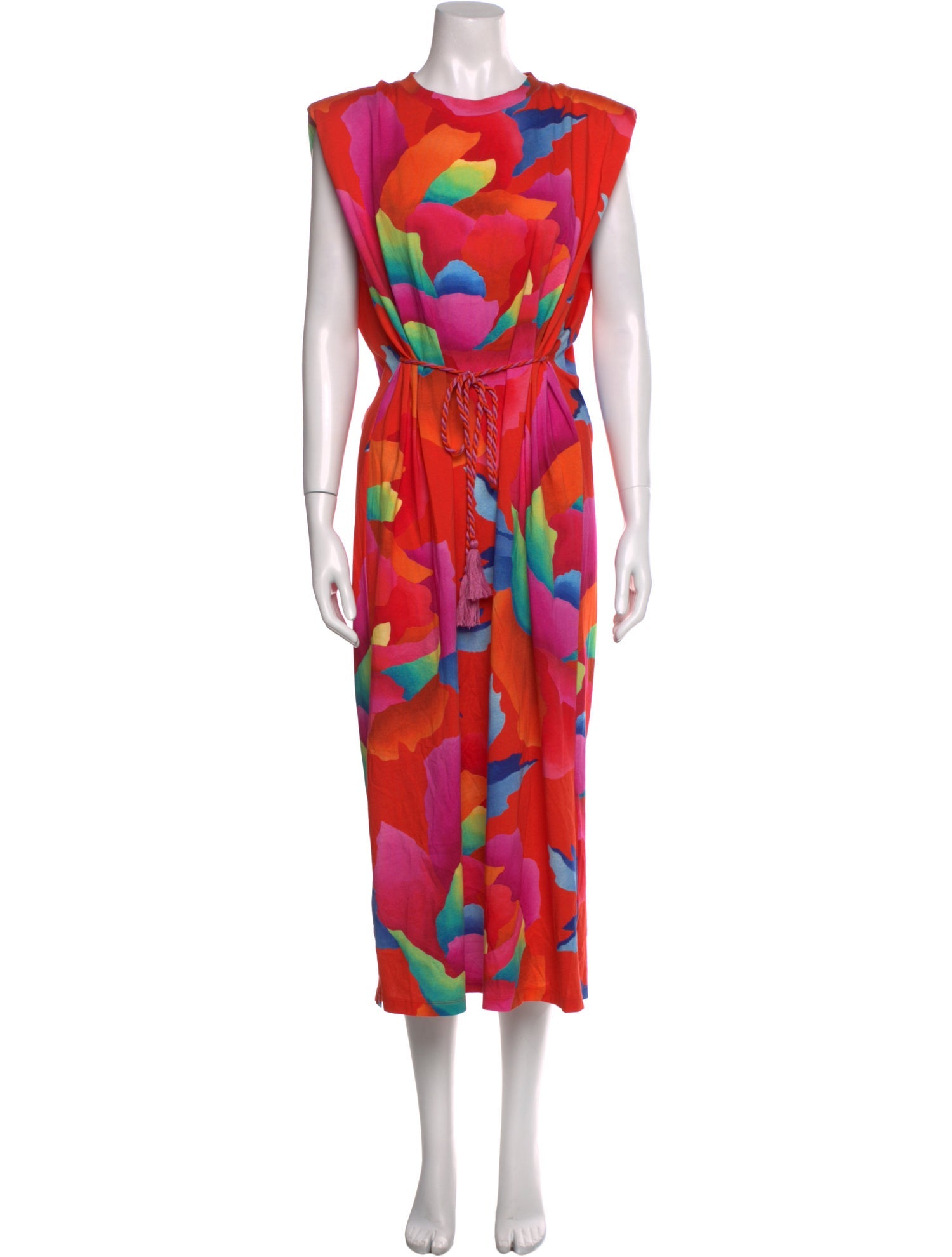 Farm Rio Floral Print Long Dress