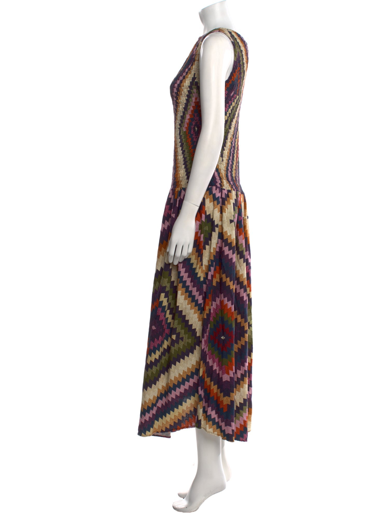 Farm Rio Printed Long Dress