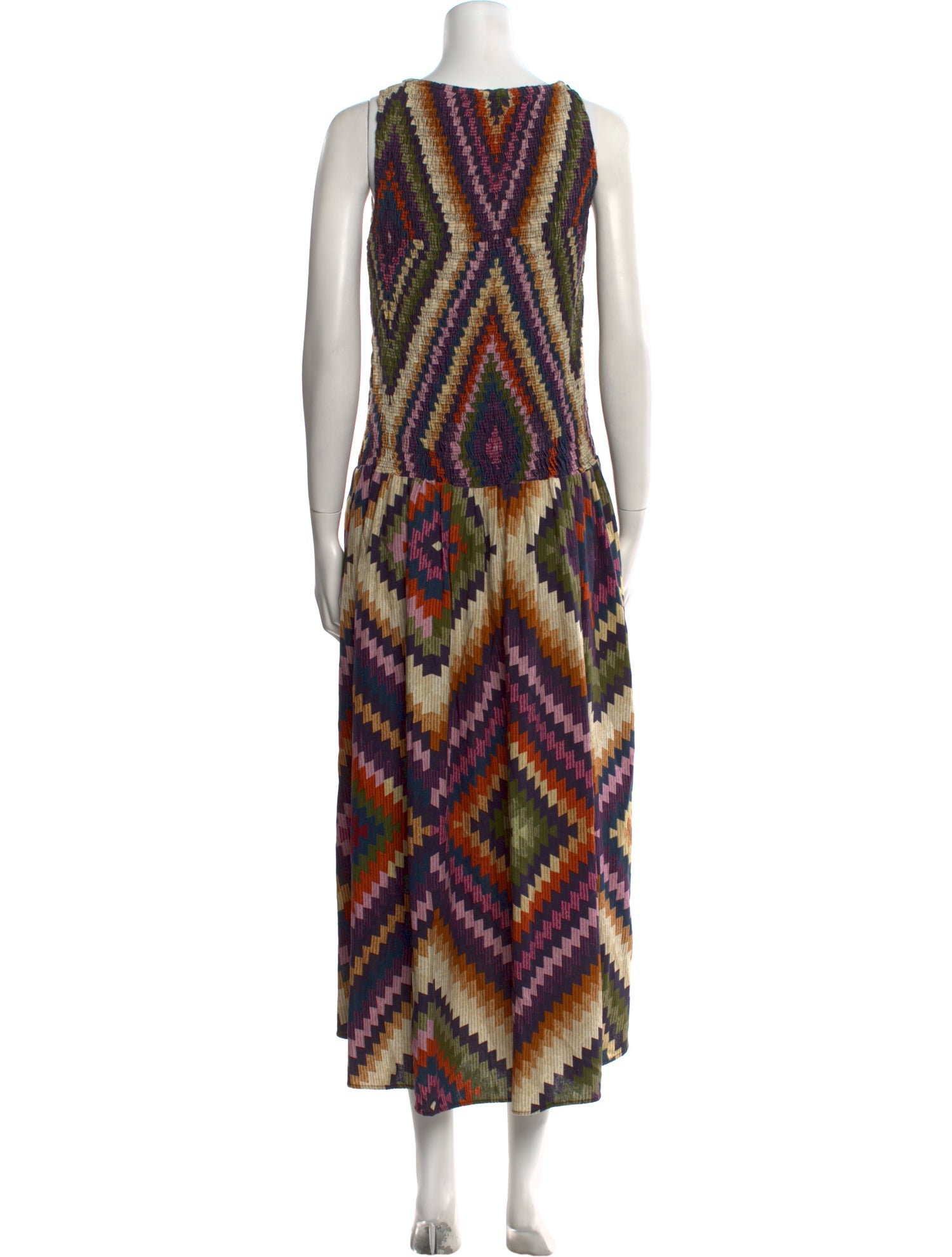 Farm Rio Printed Long Dress