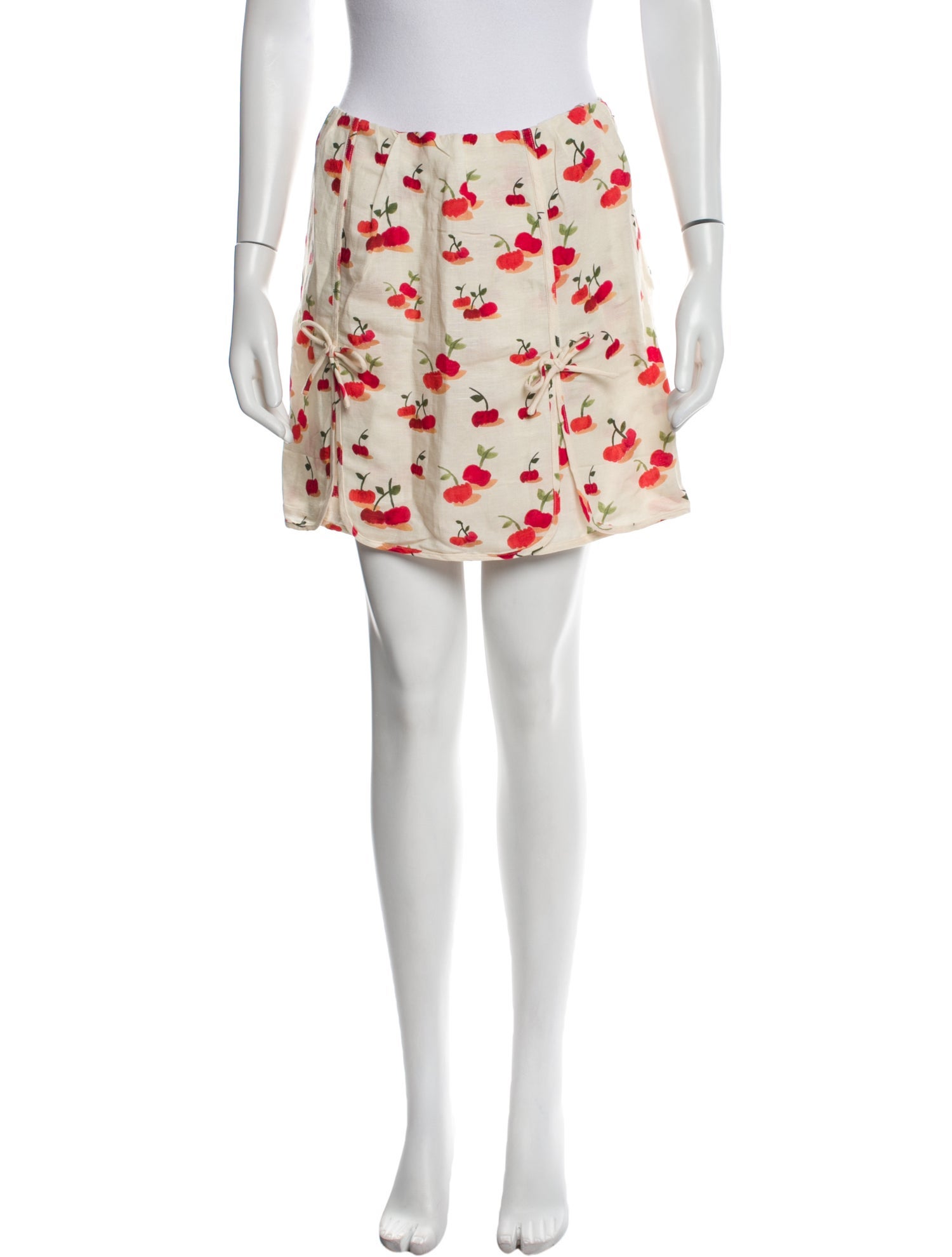 Farm Rio for Anthropologie Linen Mini Shorts w/ Tags