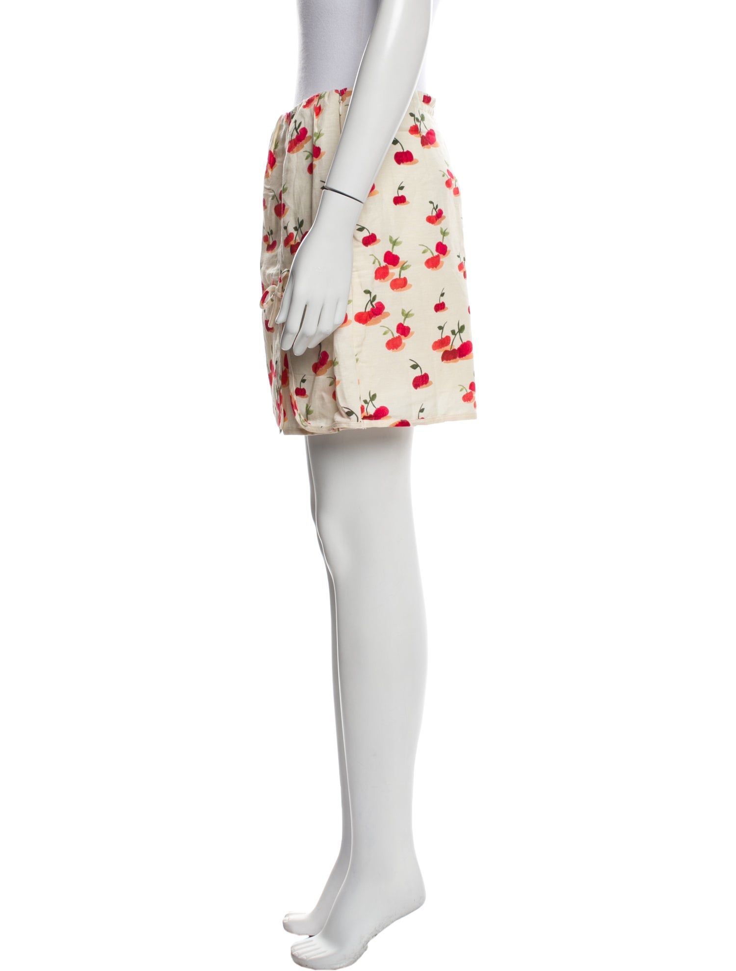 Farm Rio for Anthropologie Linen Mini Shorts w/ Tags