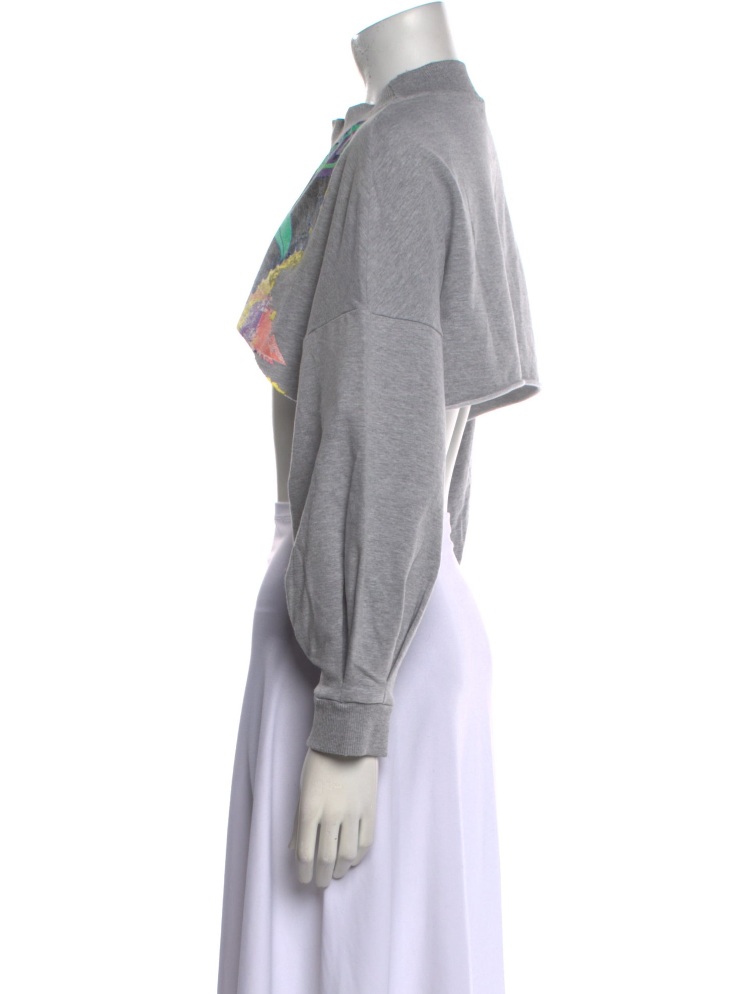 Farm Rio Graphic Print Crew Neck Sweatshirt