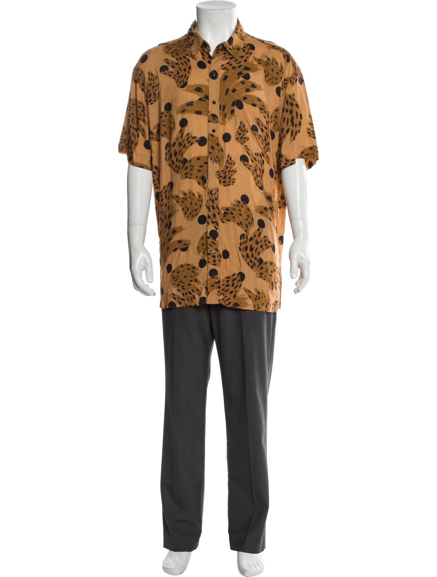 Farm Rio Printed Short Sleeve Shirt