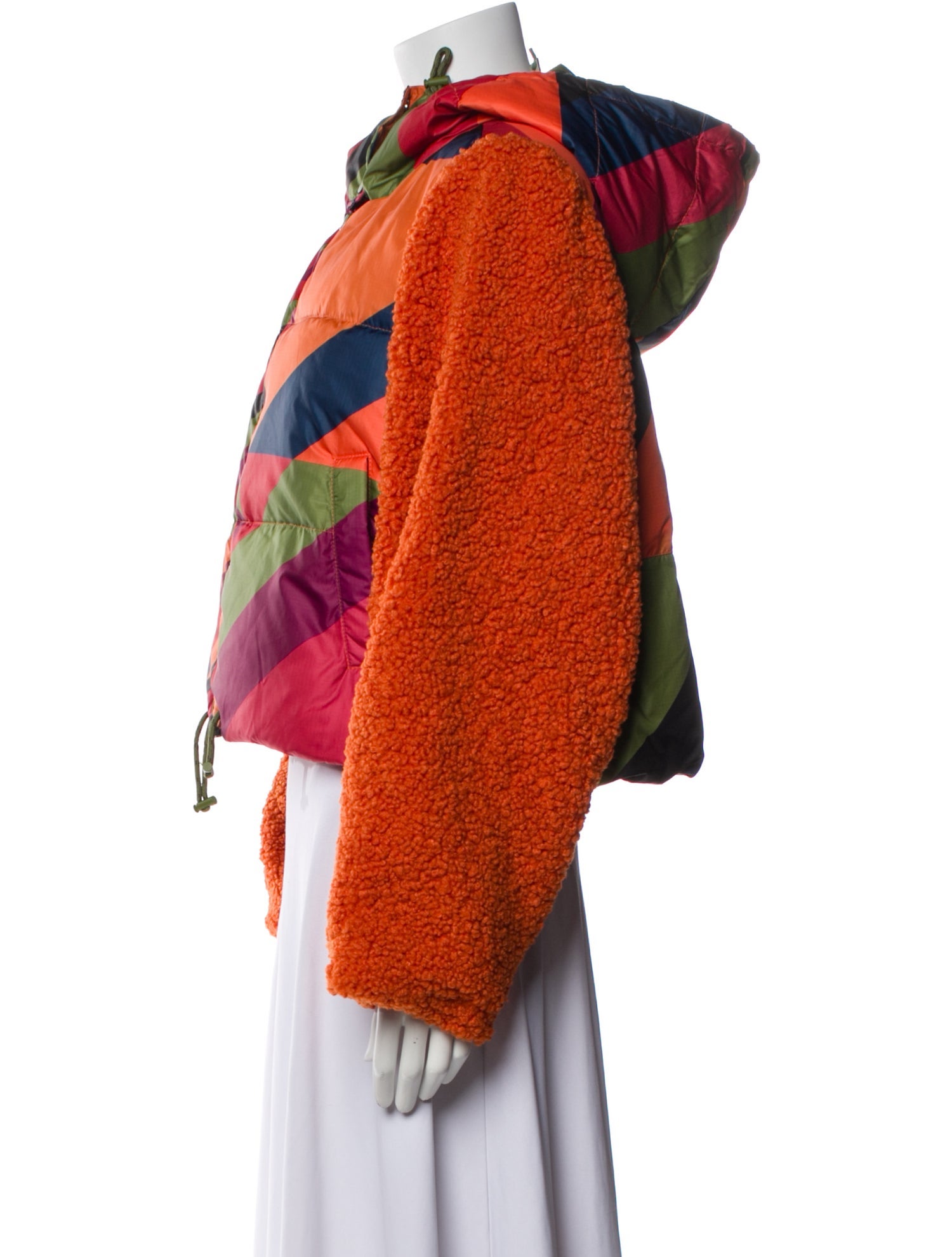 Farm Rio Colorblock Pattern Jacket