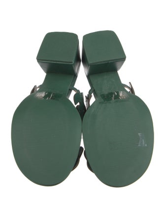 Farm Rio Leather Slides