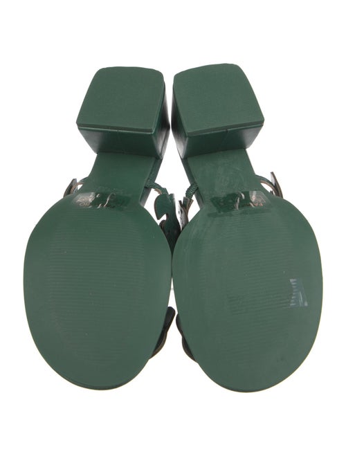 Farm Rio Leather Slides