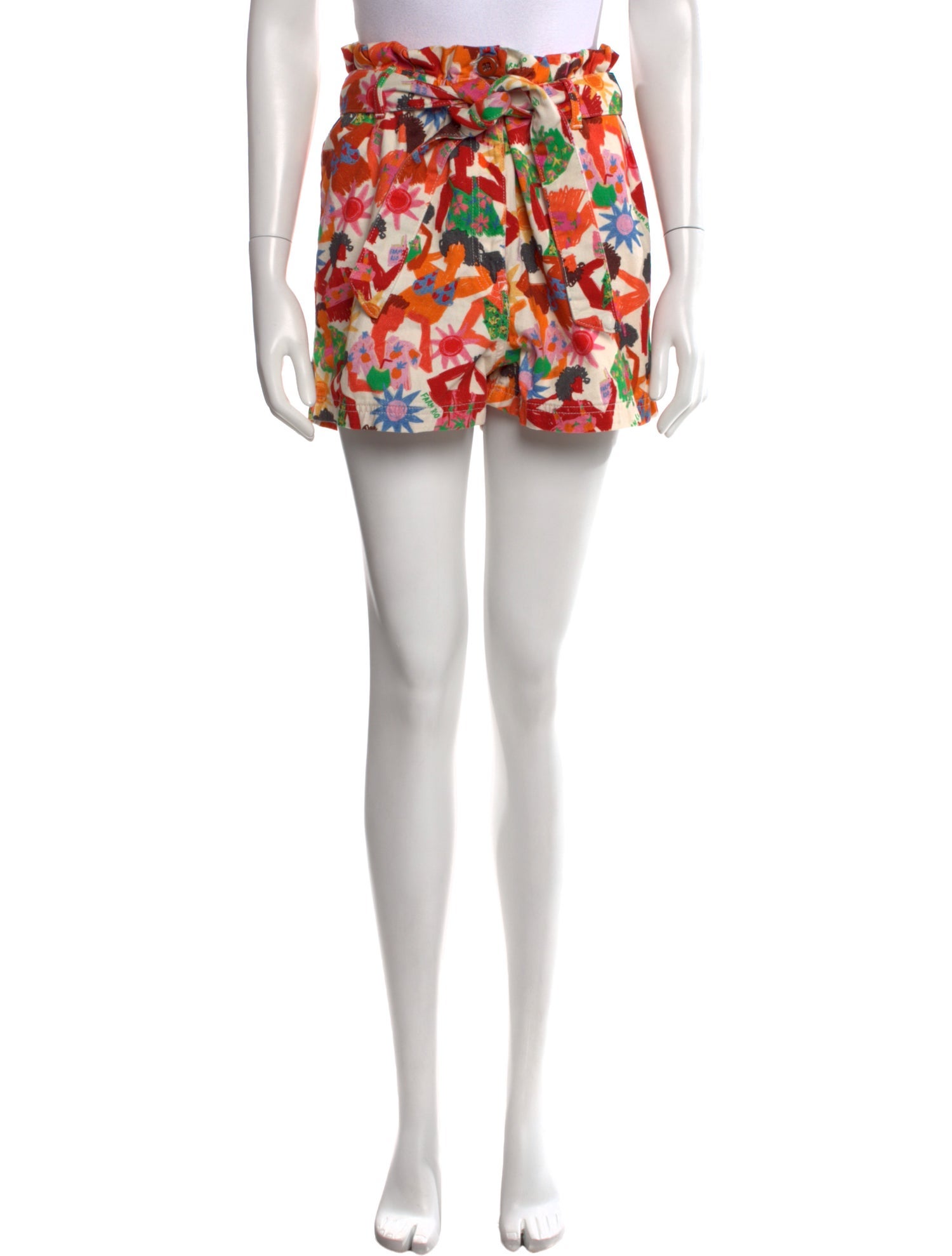 Farm Rio Printed Mini Shorts