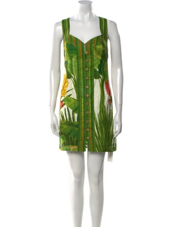 Farm Rio Linen Mini Dress