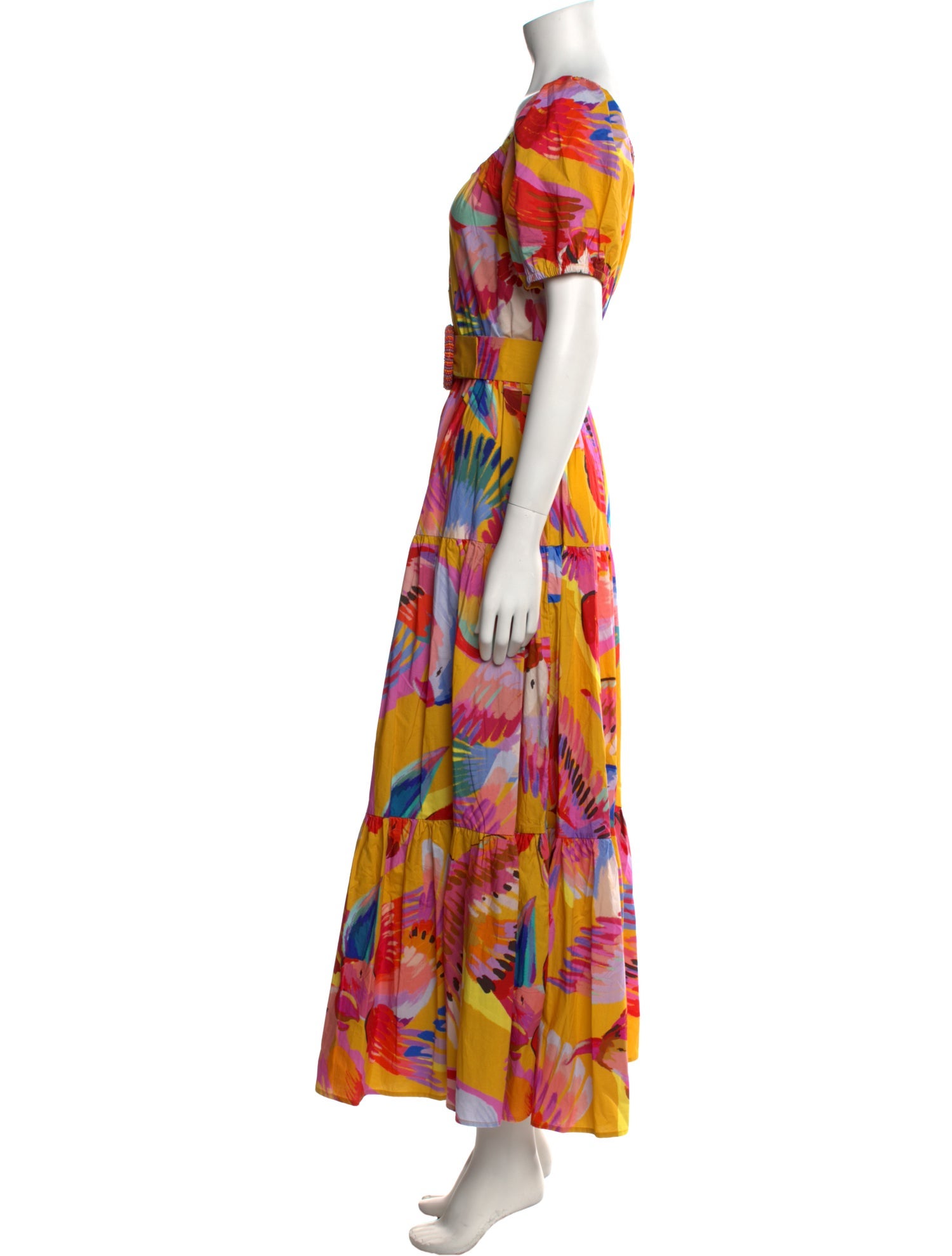 Farm Rio Printed Long Dress