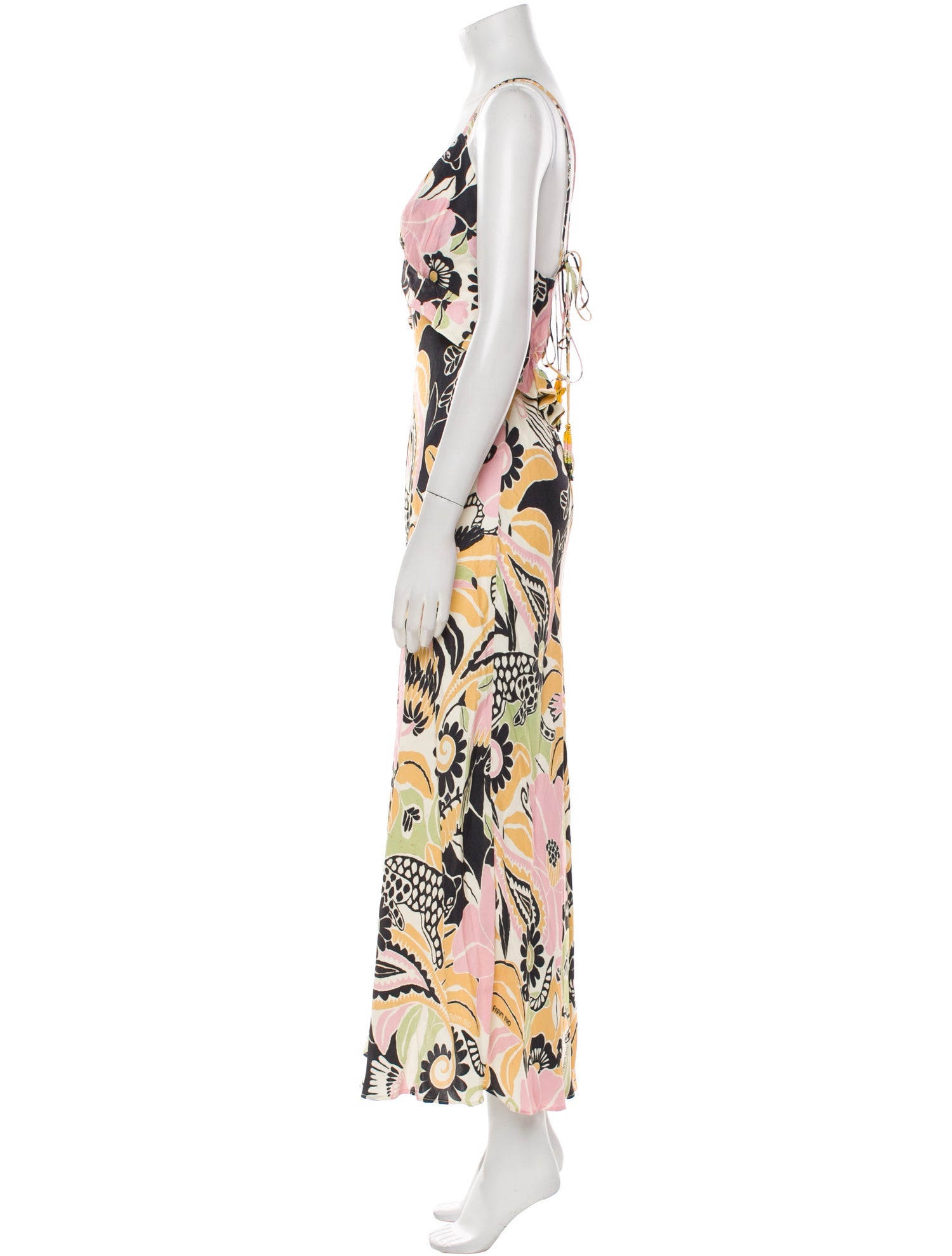 Farm Rio Printed Long Dress