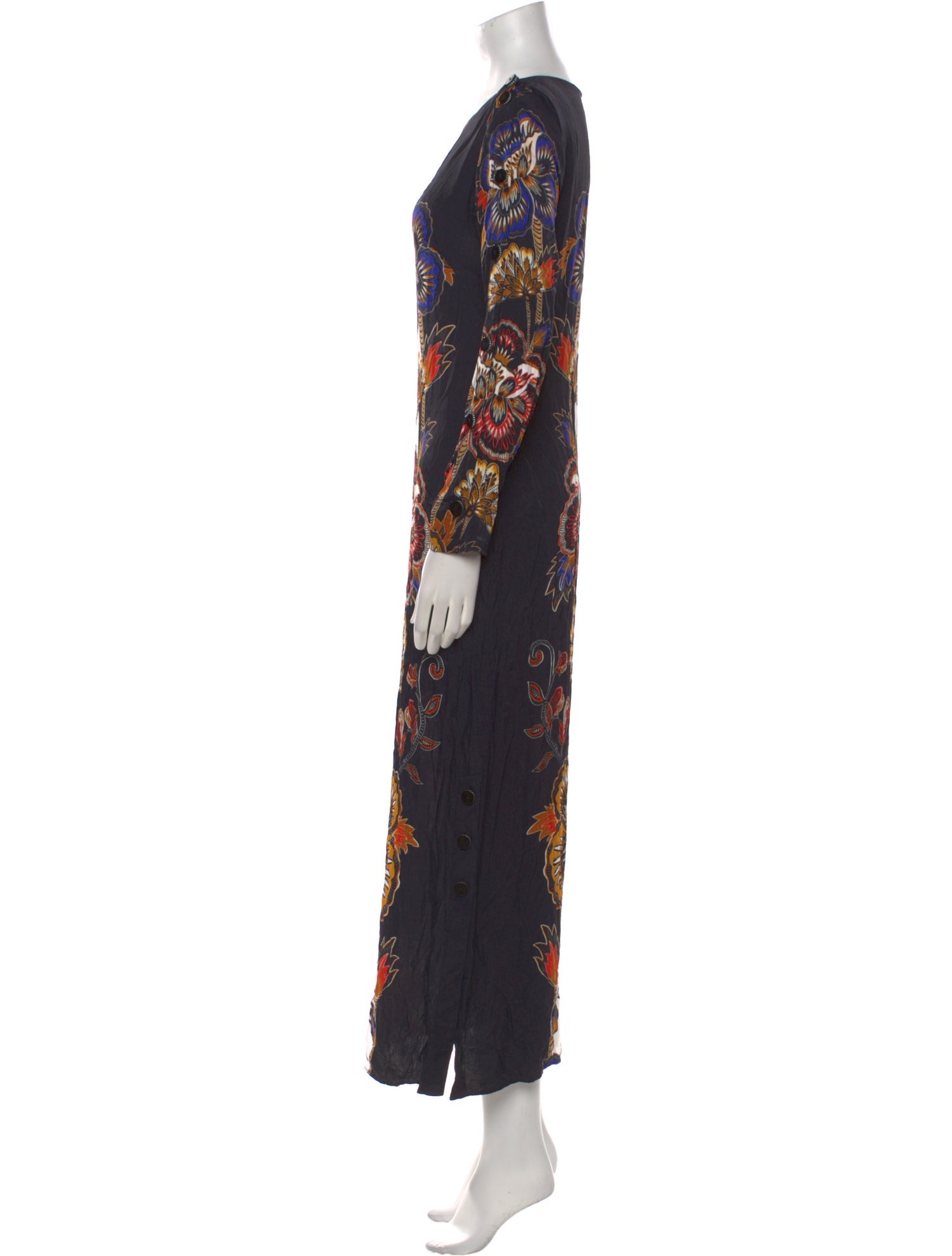 Farm Rio Printed Long Dress