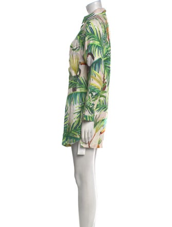 Farm Rio Linen Printed Romper