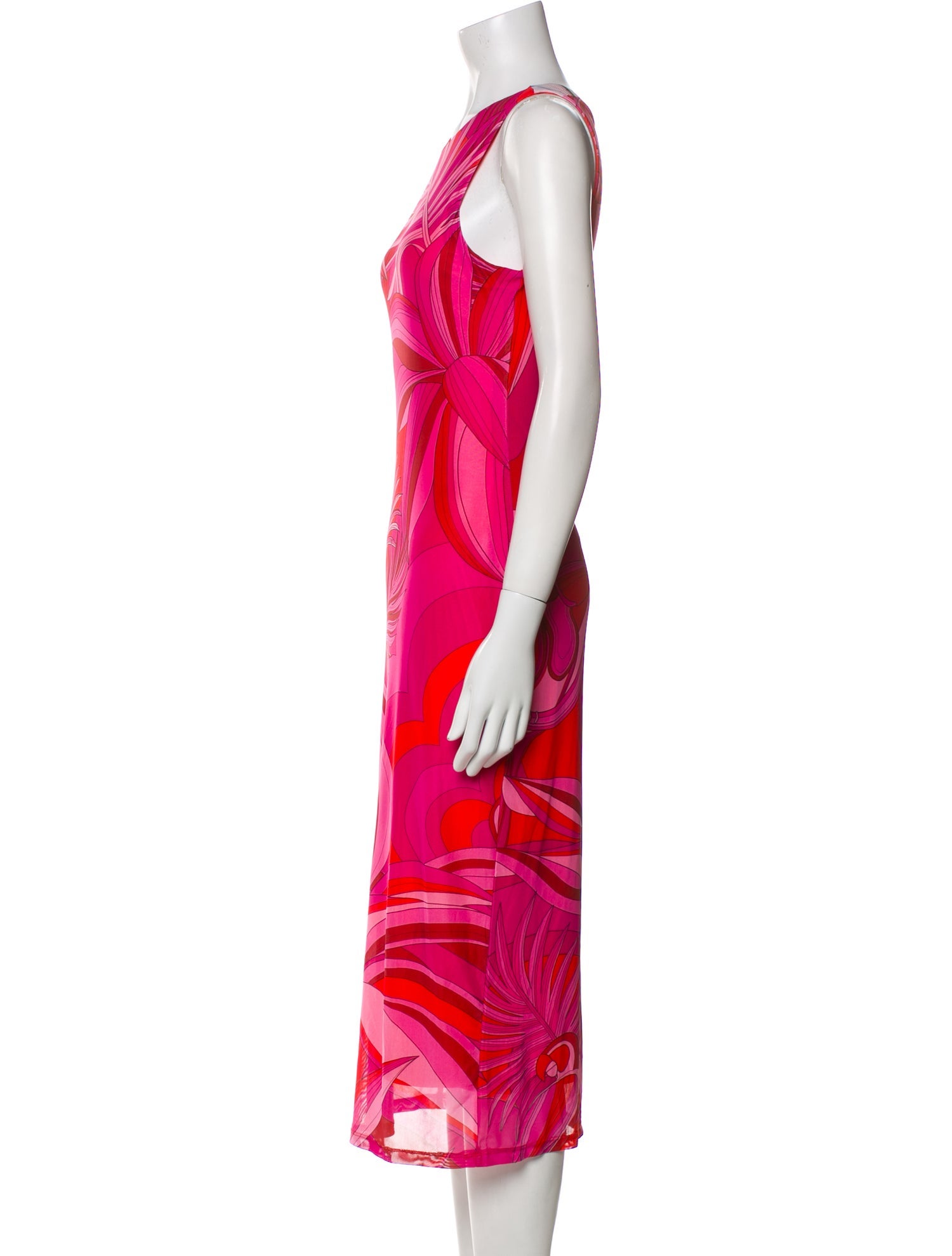 Farm Rio Printed Midi Length Dress