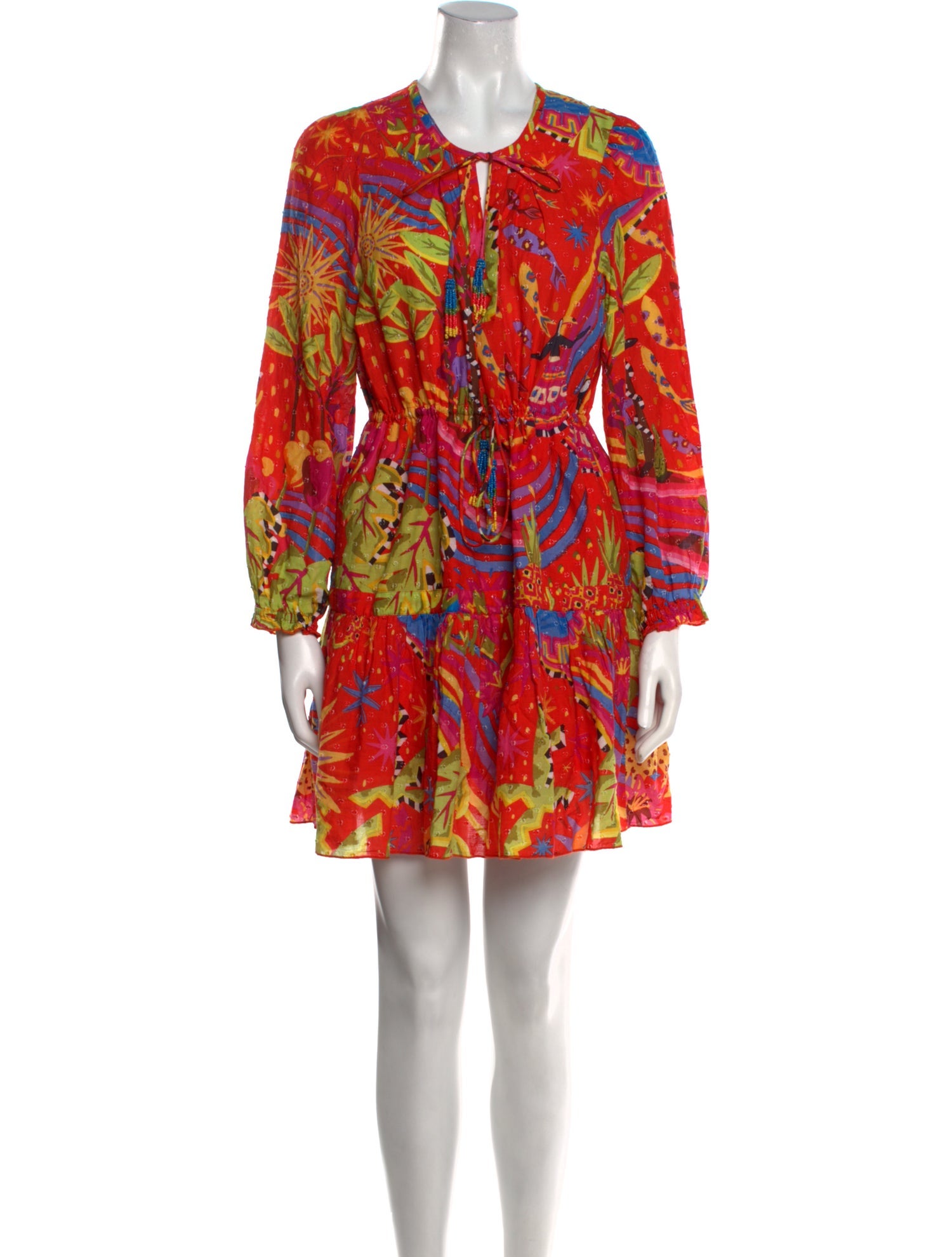 Farm Rio Printed Mini Dress