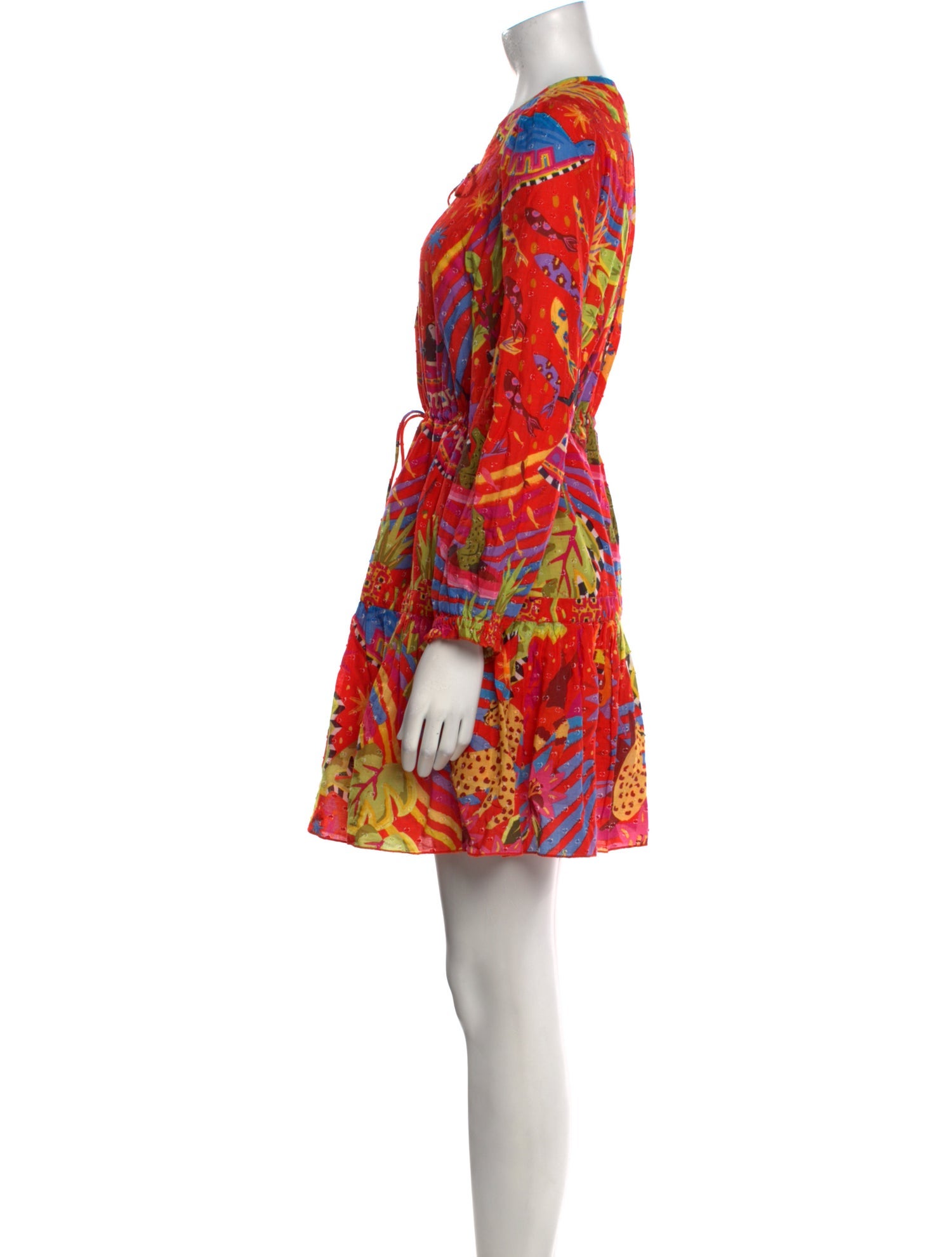 Farm Rio Printed Mini Dress