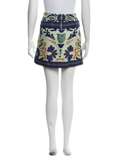 Farm Rio Printed Mini Skirt