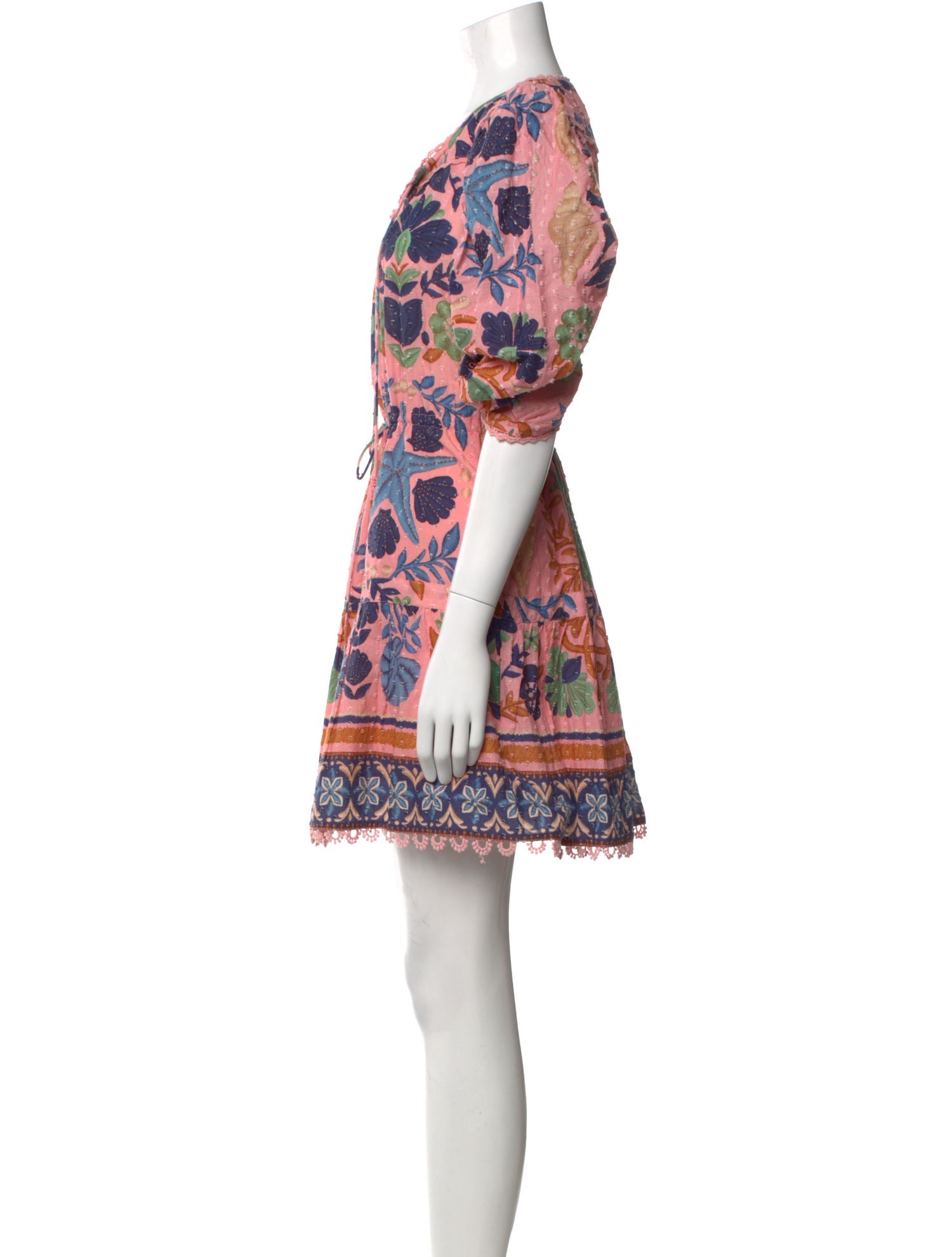 Farm Rio Printed Mini Dress