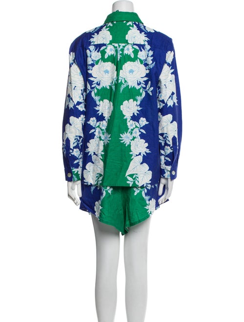 Farm Rio Linen Printed Short Set