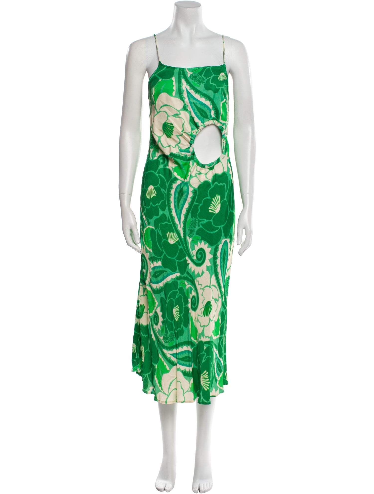 Farm Rio Printed Long Dress