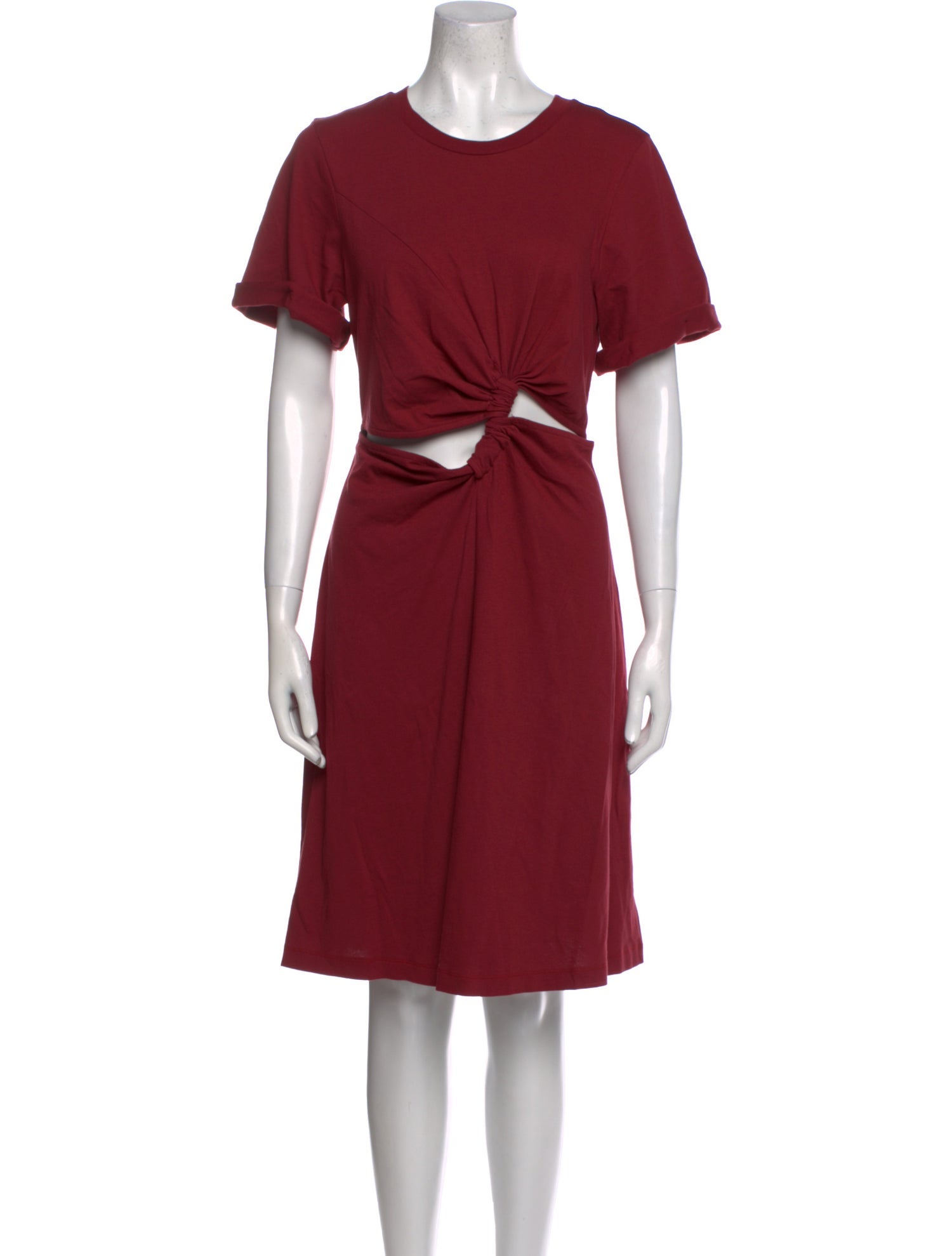 Farm Rio Crew Neck Knee-Length Dress