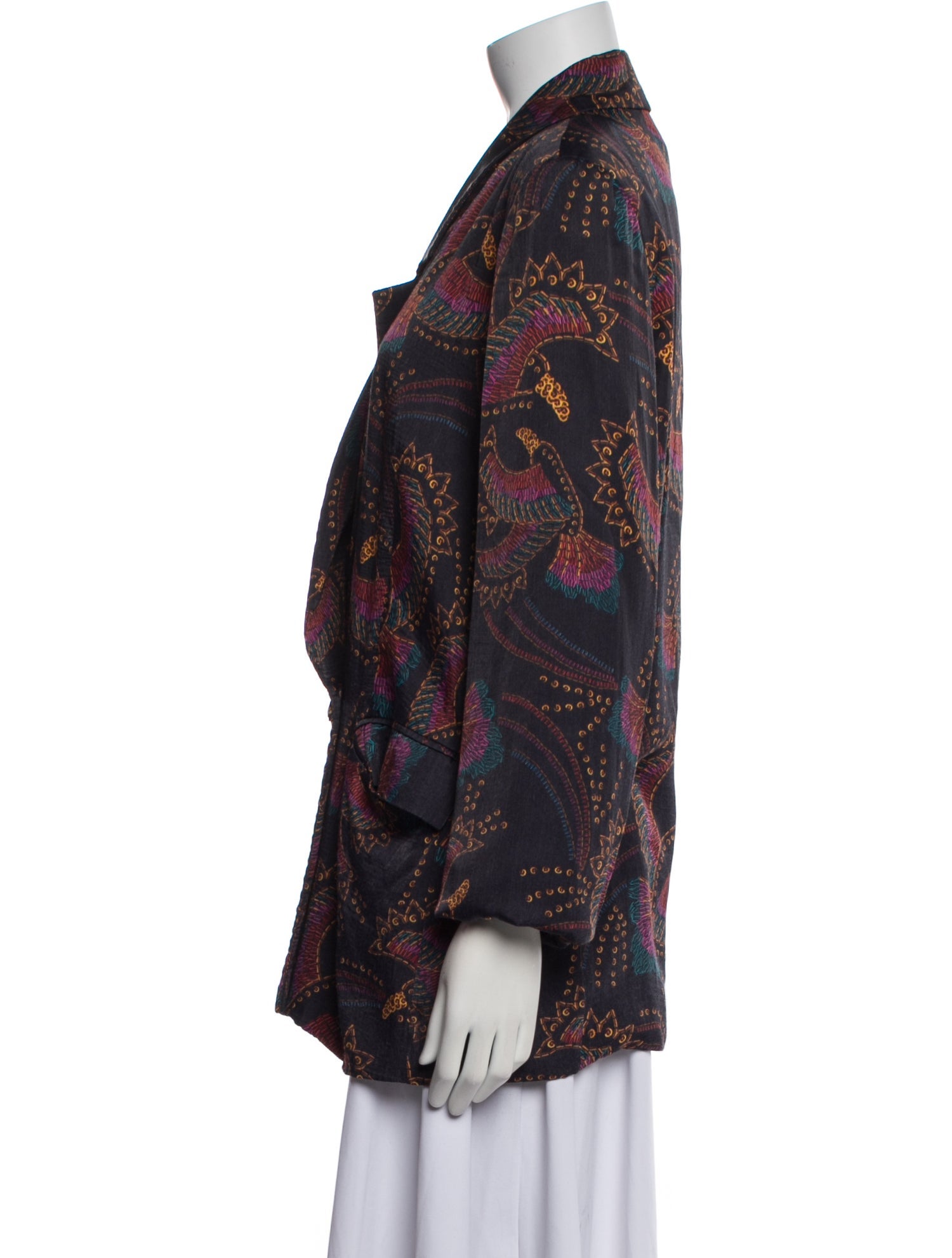 Farm Rio Floral Print Blazer