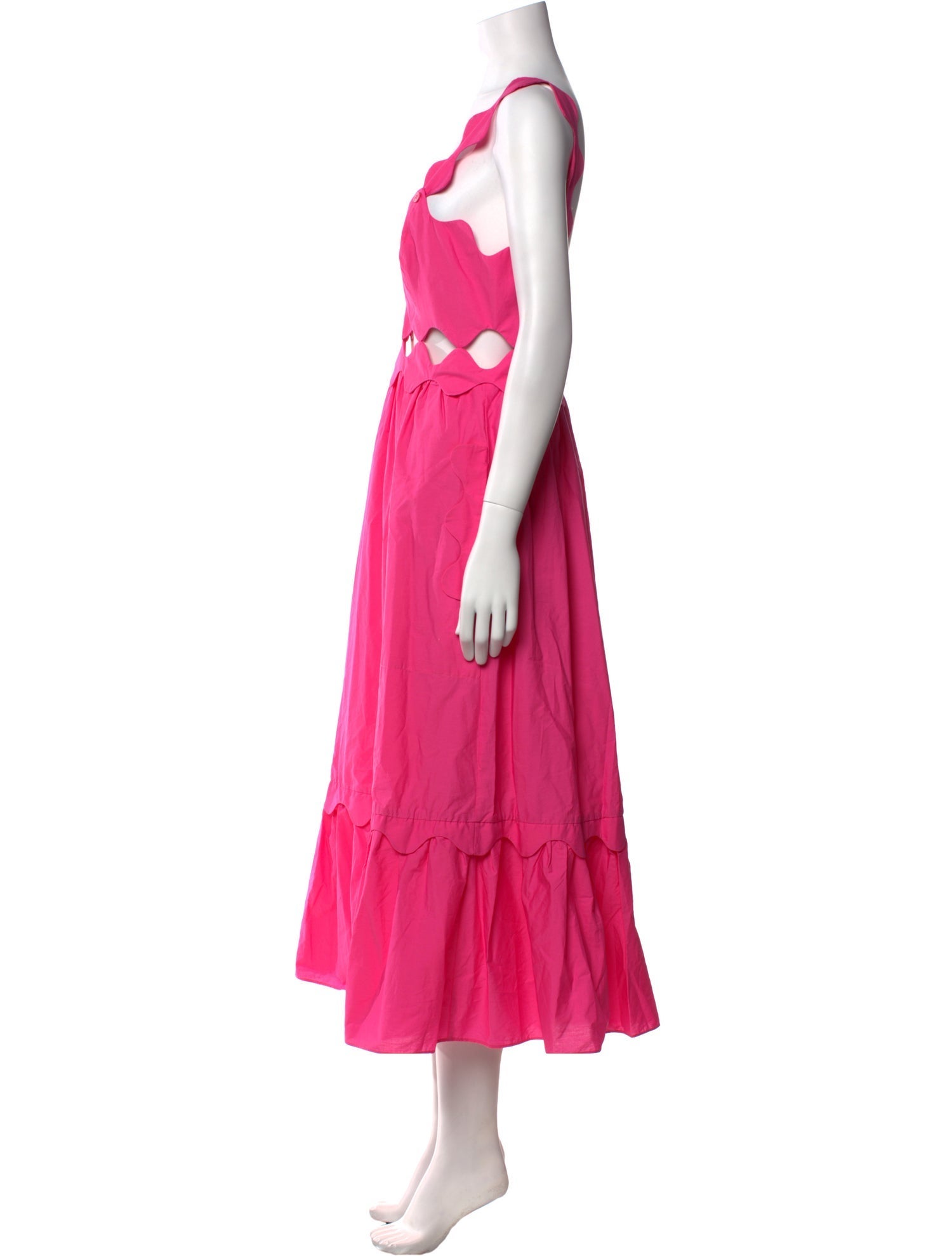 Farm Rio V-Neck Long Dress