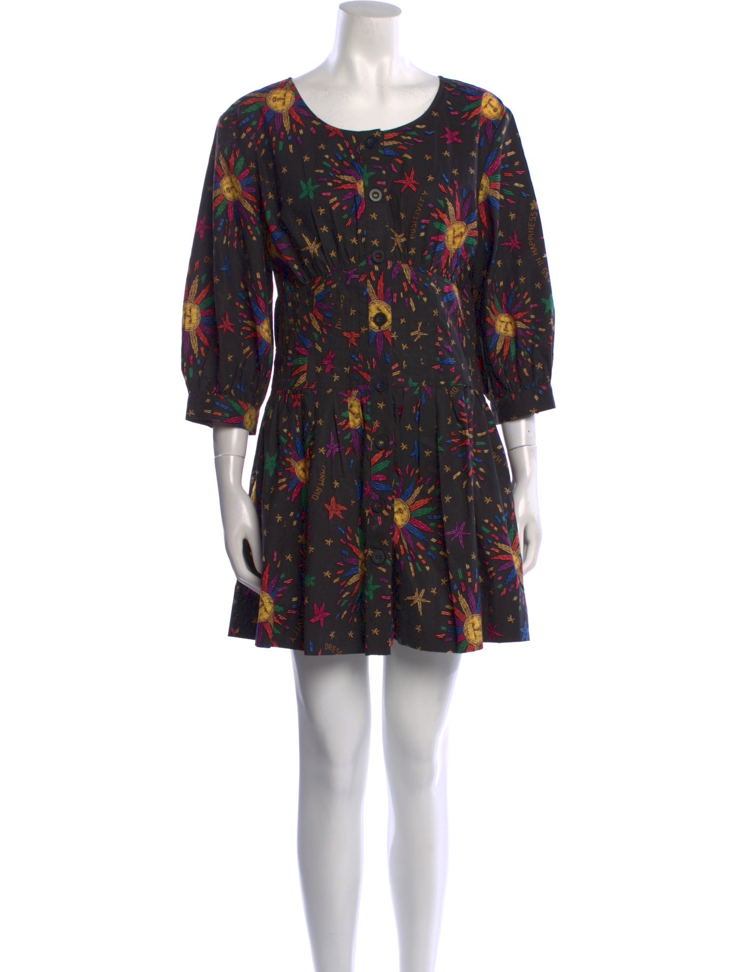 Farm Rio Printed Mini Dress