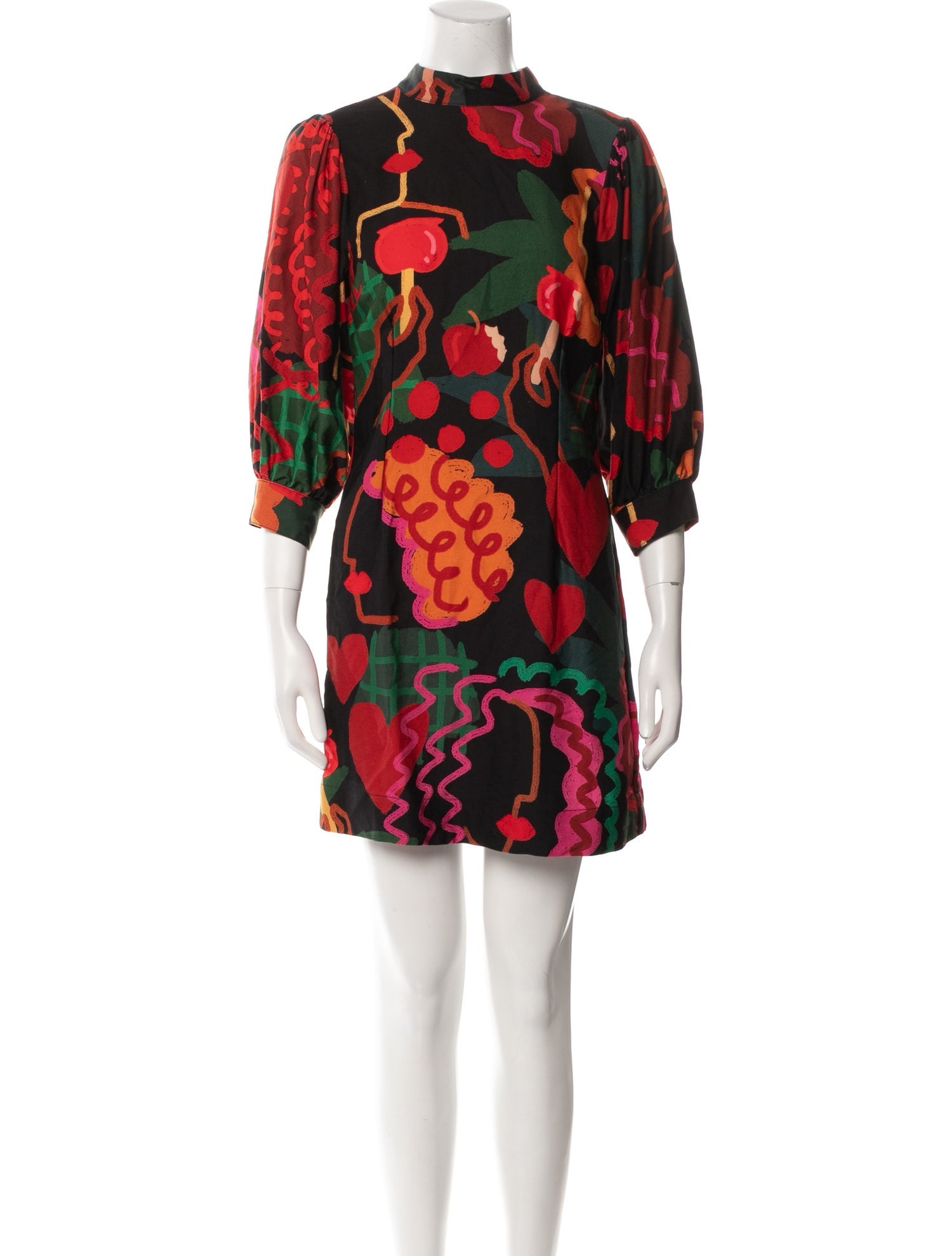 Farm Rio Printed Mini Dress