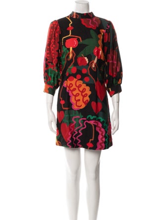 Farm Rio Printed Mini Dress