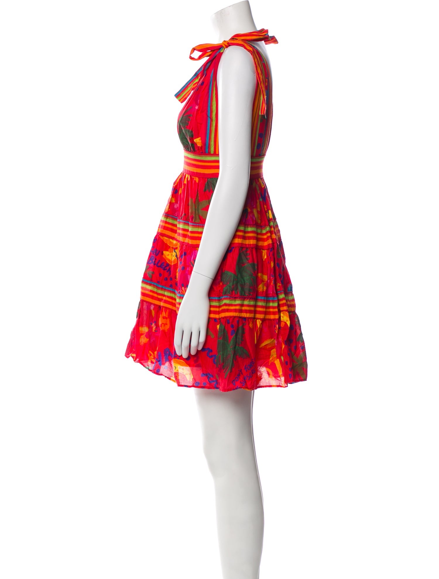 Farm Rio Printed Mini Dress