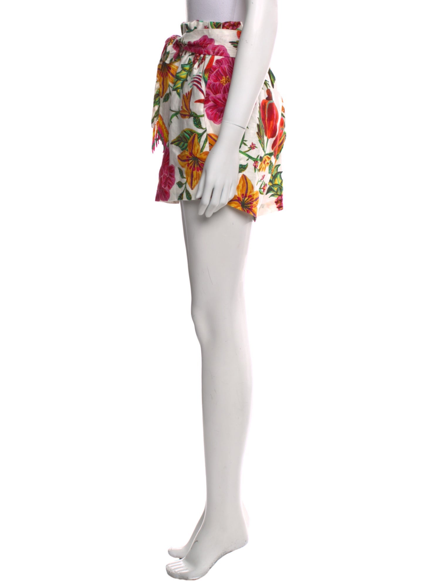 Farm Rio Linen Mini Shorts