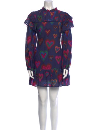 Farm Rio Printed Mini Dress