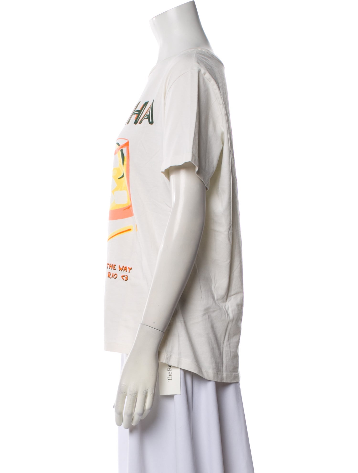 Farm Rio Graphic Print Crew Neck T-Shirt