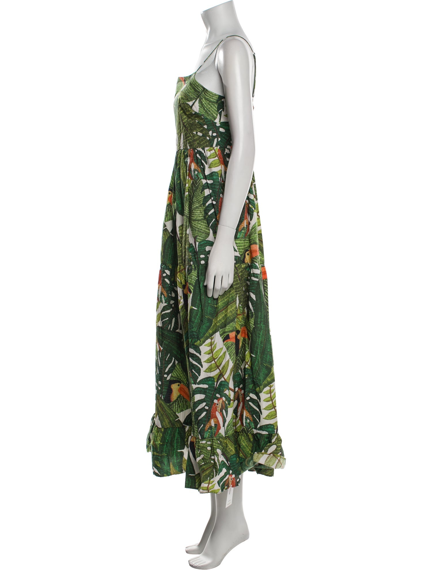 Farm Rio Printed Long Dress