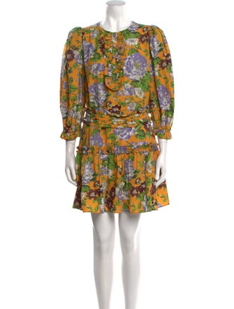 Farm Rio Printed Mini Dress