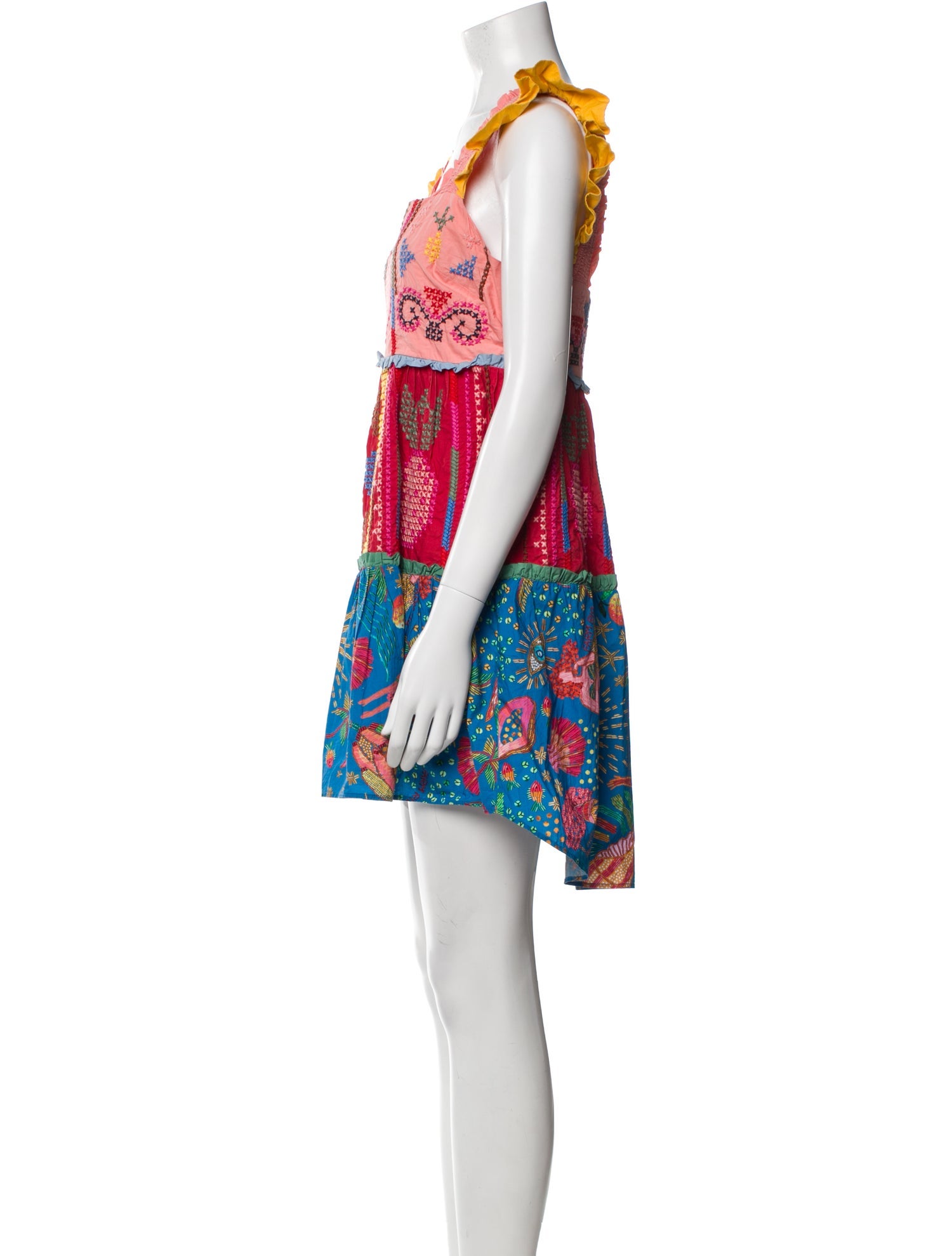 Farm Rio Printed Mini Dress