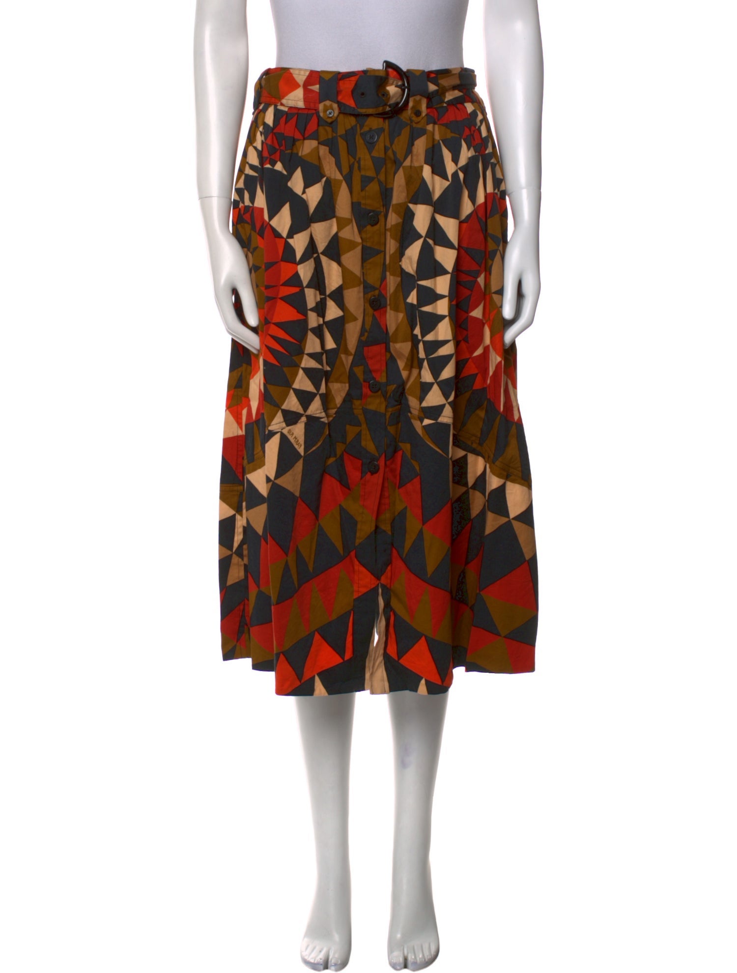 Farm Rio Printed Midi Length Skirt w/ Tags